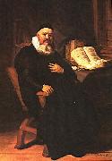 REMBRANDT Harmenszoon van Rijn, Portrait of Johannes Elison.